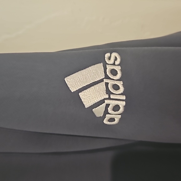 NWT gray and white Adidas Climawarm hoodie with "EXOS" embroidered size large - Picture 3 of 6